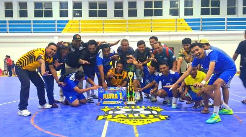 UPP Tobelo Juarai Ekshibisi Futsal Halmahera Utara