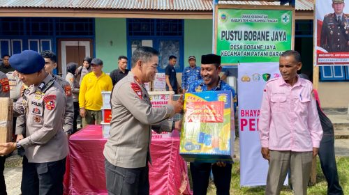 Kapolda Maluku Utara Salurkan Bantuan di Sibenpopo dan Banemo
