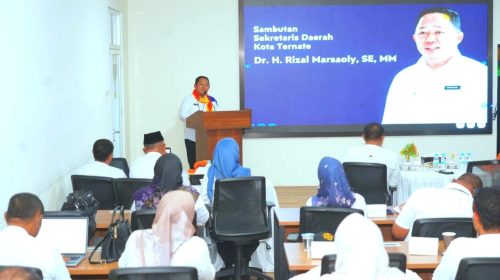 Sekda Ternate Apresiasi BPS dalam Pendampingan Pengelolaan Data di Kelurahan