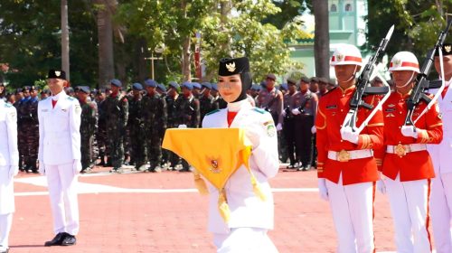 HUT ke-81 RI di Sofifi, Ini Dua Sosok Pembawa Bendera Merah Putih pada Upacara Kenaikan dan Penurunan
