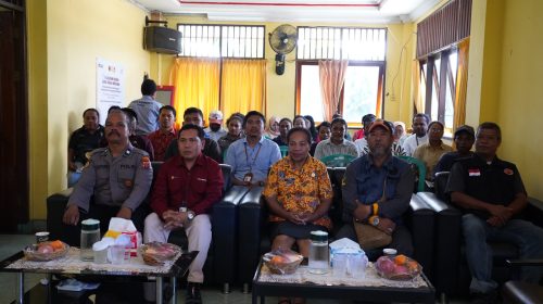 PLN Bentuk Garda Siaga Bencana di Waena, 30 Warga Dibekali Hadapi Karhutla