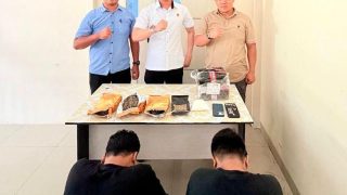 Miliki Satu Paket Ganja, Dua Pemuda Ditangkap Satresnarkoba Polres Ternate