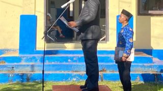 Pemerintah Kecamatan Moti Sukses Gelar Upacara HUT ke 27 Pemkot Ternate