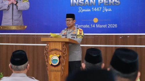 Polda Maluku Utara Buka Puasa Bersama dengan Insan Pers