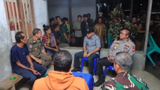 Wakapolda Maluku Utara Datangi Masyarakat di Patani Barat, Situasi Berangsur Kondusif