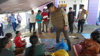 Wali Kota Ternate Turun ke Lokasi Terdampak Gempa Bumi di Batang Dua
