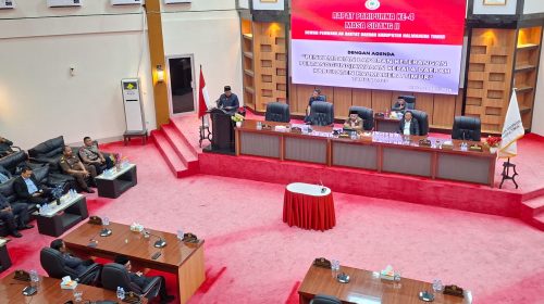 Sampaikan LKPJ 2025, Bupati Haltim Paparkan Kinerja dan Capaian Pembangunan