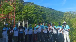 Kecamatan Moti Gandeng Puskesmas Gelar Jalan Sehat dan Cek Kesehatan Gratis