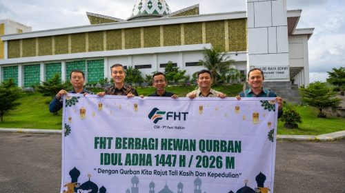 PT Feni Haltim Salurkan Hewan Kurban di Momen Iduladha 1447 Hijriah