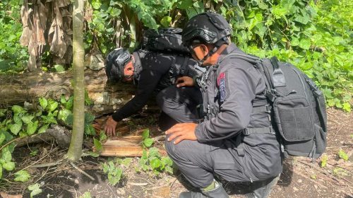 Petani Desa Cempaka Halmahera Barat Temukan Benda yang Diduga Granat