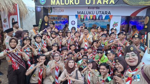 Jamnas XII Jadi Panggung Pramuka Malut Tunjukkan Potensi Daerah