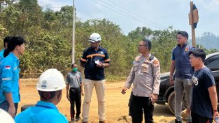Diduga Tabrakan Hebat, Satu Pengendara Ditemukan Meninggal Dunia di Depan Pos PT ANI Haltim