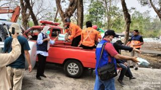 Dinkes Malut Salurkan 5.000 Masker untuk Warga Terdampak Asap di TPA Takome
