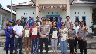 Permudah Masyarakat Membuat SKCK, Polres Halmahera Utara Buat Program Canga Maratim