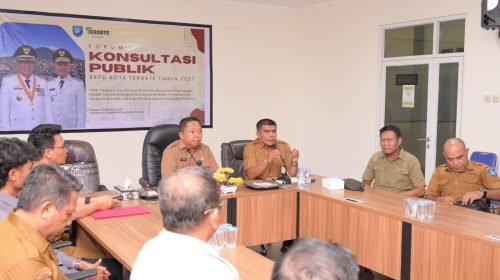 Rencana Kerja Pemkot Ternate Tahun Anggaran 2027 Masuk Tahap Konsultasi Publik