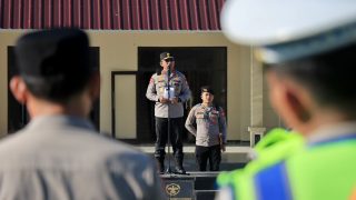 Pimpin Apel, Wakapolda Maluku Utara Tekankan Disiplin ke Personel