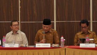 Wagub Sarbin Sampaikan Catatan Penting Soal Status Sofifi hingga Ancaman PHK ke BAM DPR RI