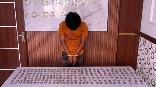 Simpan 217 Sachet Ganja, Remaja 18 Tahun di Ternate Ditangkap Polisi