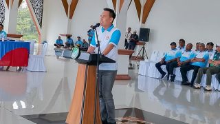 Haltim Resmi Lepas 174 Atlet ke Porprov V Malut, Ricky: Kami Datang untuk Juara