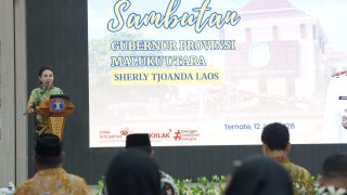 Hadiri Peresmian Kantor Kanwil Kemenkum, Sherly Suarakan tentang Regulasi Tanah Adat