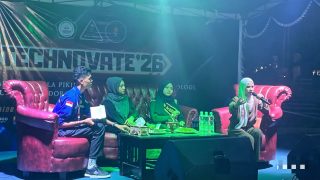 Nazla Kasuba Beri Motivasi ke Mahasiswa Teknik Unkhair saat Talkshow