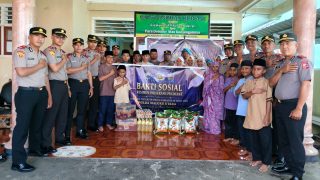 Resimen Parakrama Pradhana SIP Angkatan 56 Polda Malut Gelar Bakti Sosial di Panti Asuhan Qur’ani