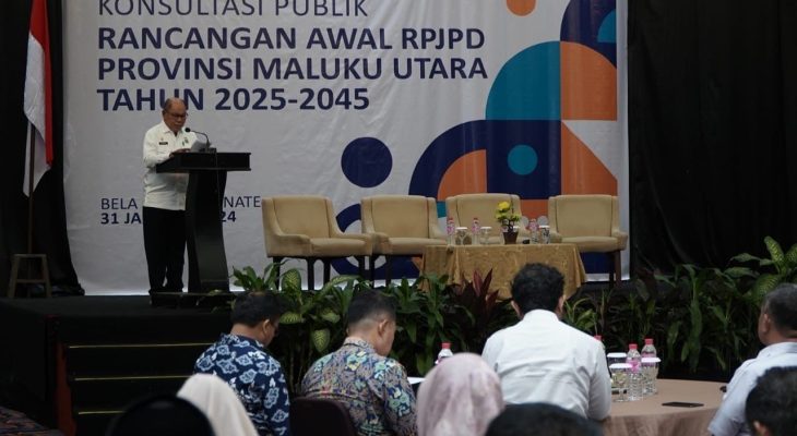 Bappeda Maluku Utara Gelar Konsultasi Publik Penyusunan RPJPD 2025-2045