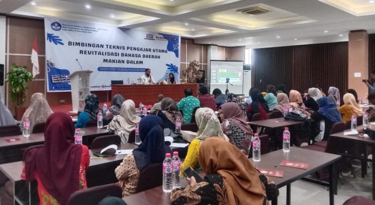 Kantor Bahasa Maluku Utara Gelar Bimtek Bahasa Daerah Makian Dalam