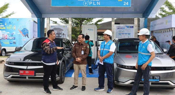 39 Unit SPKLU PLN di Sepanjang Tol Trans Sumatra Siaga Layani Pemudik, Ini Titik Lokasinya
