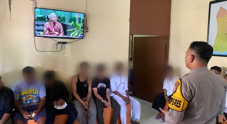 Pesta Miras saat Lebaran, Puluhan Pemuda Ternate Diamankan Polisi