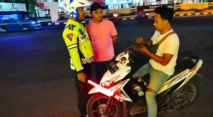 Polisi Amankan Ratusan Pelanggar di Ternate, Paling Banyak Tak Pakai Helm dan Knalpot