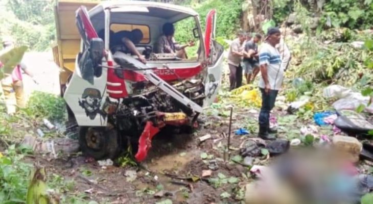 Ngeri, Kepala Satu Korban Putus Usai Tabrakan Truk di Halmahera Barat, Ini Kronologinya