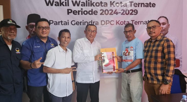 Kembalikan Berkas Pendaftaran, Tauhid Harap Nasdem Koalisi dengan Gerindra di Pilwako Ternate