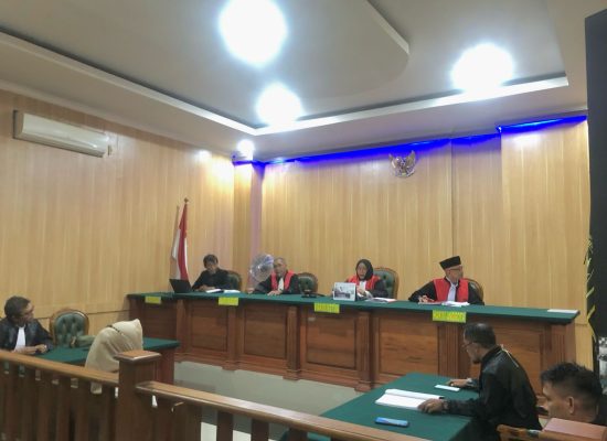 Eks Bendahara Pembantu Disperindag Kota Ternate Dituntut 7 Tahun Penjara