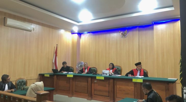 Eks Bendahara Pembantu Disperindag Kota Ternate Dituntut 7 Tahun Penjara