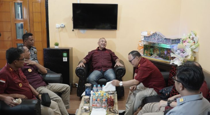 Kemenkumham Maluku Utara Lakukan Monitoring Aplikasi Molina pada Kanim Kelas II Non TPI Tobelo