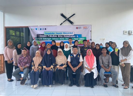 Fikes UMMU Gandeng DPPKB Kota Ternate Sosialisasi Pencegahan Obesitas