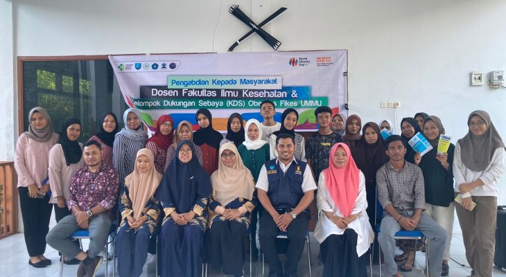 Fikes UMMU Gandeng DPPKB Kota Ternate Sosialisasi Pencegahan Obesitas