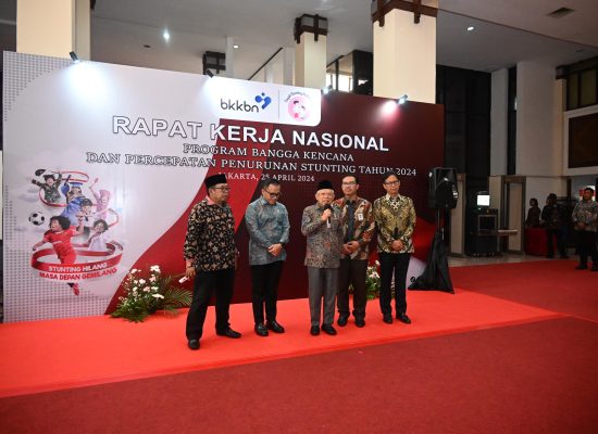 Hadiri Rakernas BKKBN, Wapres Ingatkan Kawal Peningkatan Kualitas SDM