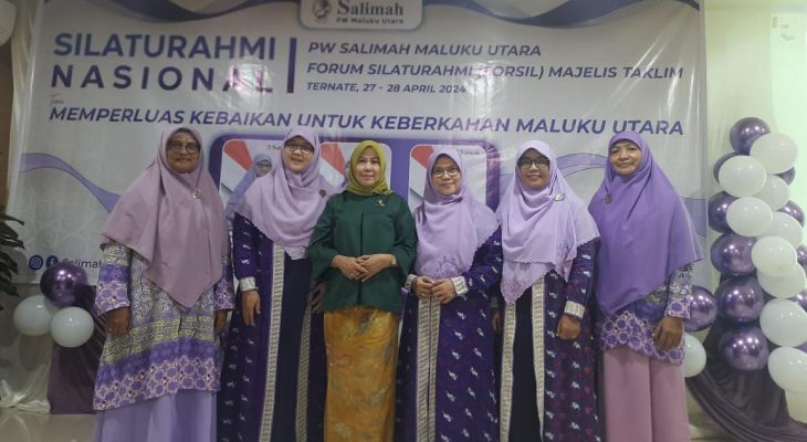 Gelar Silaturahmi Nasional, PW Salimah Maluku Utara Perkokoh Kesolidan Pengurus