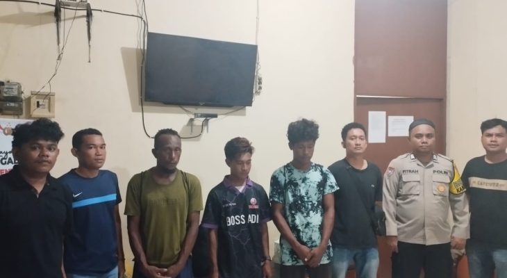 Polisi Tangkap 4 Nelayan Hendak Bom Ikan di Halamahera Selatan