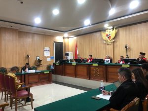 Terdakwa Stevi Dituntut 2,2 Tahun dan Denda 50 Juta