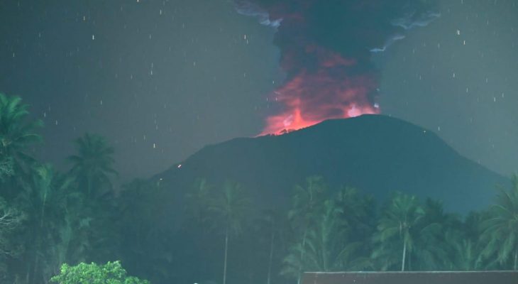 Gunung Ibu di Halmahera Barat Berstatus Level III Siaga, BPBD Maluku Utara Keluarkan Himbauan Ini