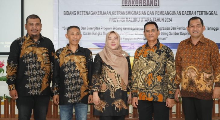 Gelar RAKORBANG, Disnakertrans Dorong Peningkatan Keahlian SDM Lokal di Maluku Utara