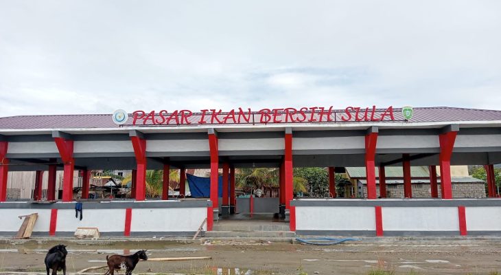Pasar Baru di Sula Tidak Layak, Begini Nasib Penjual Ikan