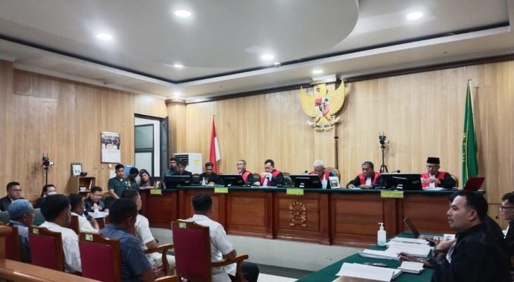 Sidang Pemeriksaan Saksi AGK, JPU Hadirkan 7 Saksi di PN Ternate