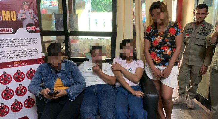 Empat Perempuan di Ternate Ditangkap Satpol PP, Pihak Polsek Tindak Lanjut