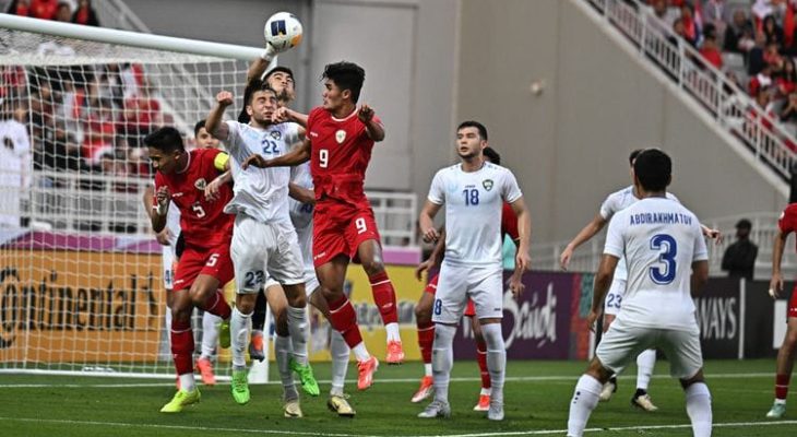 [HOAKS] Pertandingan Indonesia Vs Uzbekistan Diulang karena Ada Kecurangan