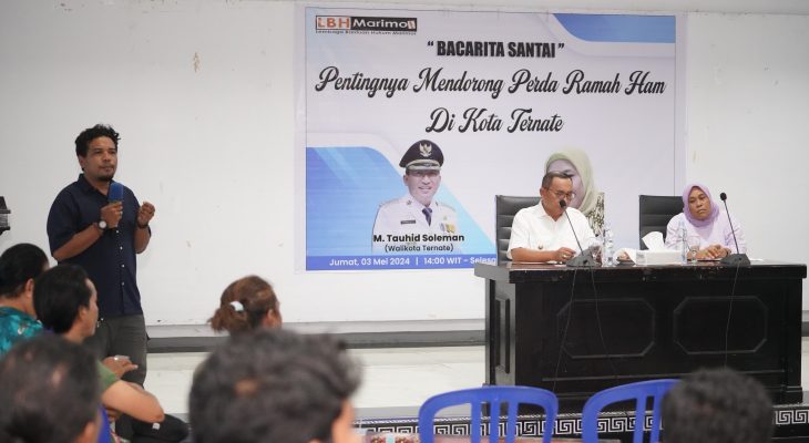 LBH Marimoi Dorong Perda Ramah HAM di Kota Ternate