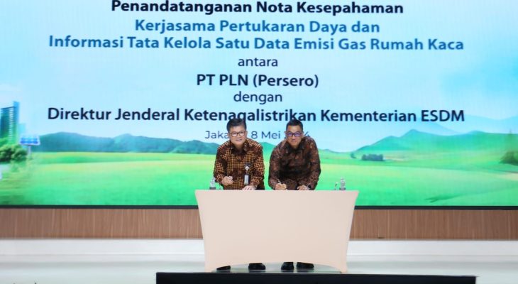 PLN-Ditjen Gatrik Sinergi Kendalikan Perubahan Iklim pada Subsektor Pembangkit Listrik